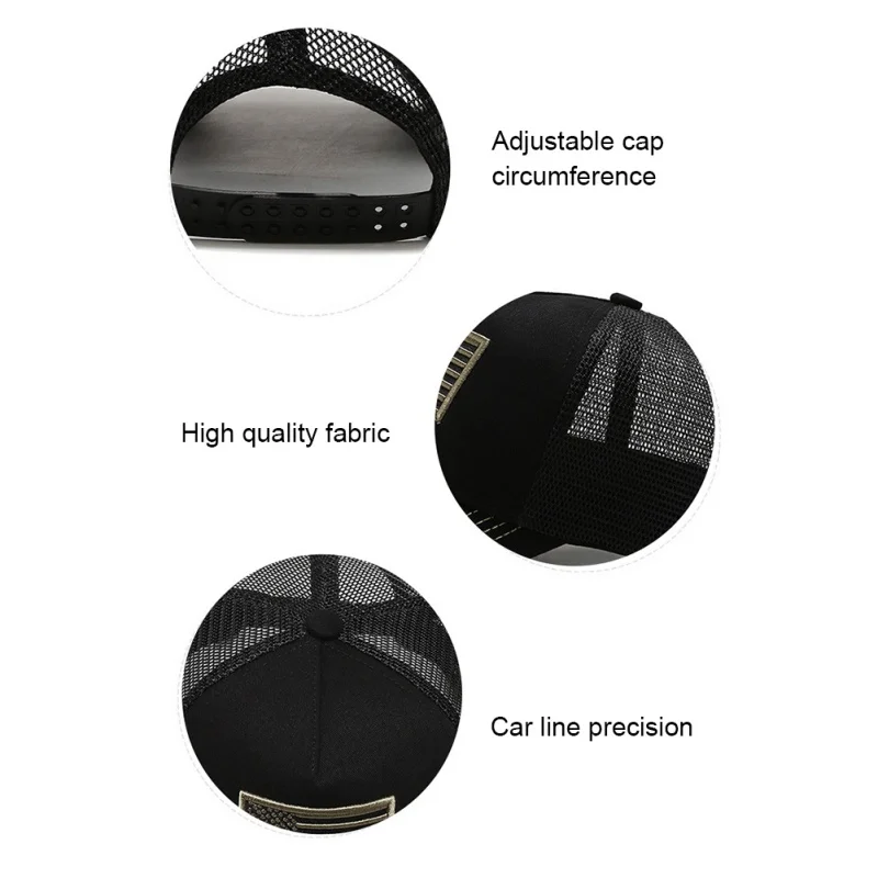 Breathable Cotton Washed National Flag Embroidered Baseball Tennis Caps Beach Hats Outdoor Camping Hiking Traveling Sport Hats
