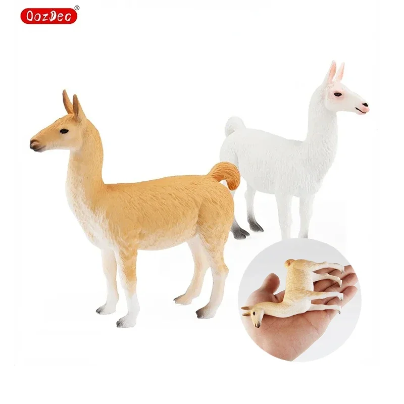 

Farm Animals Simulation Alpaca Lamb Sheep Goat Model Action Figure Figurines PVC Miniature Educational Cute Toy For Kid