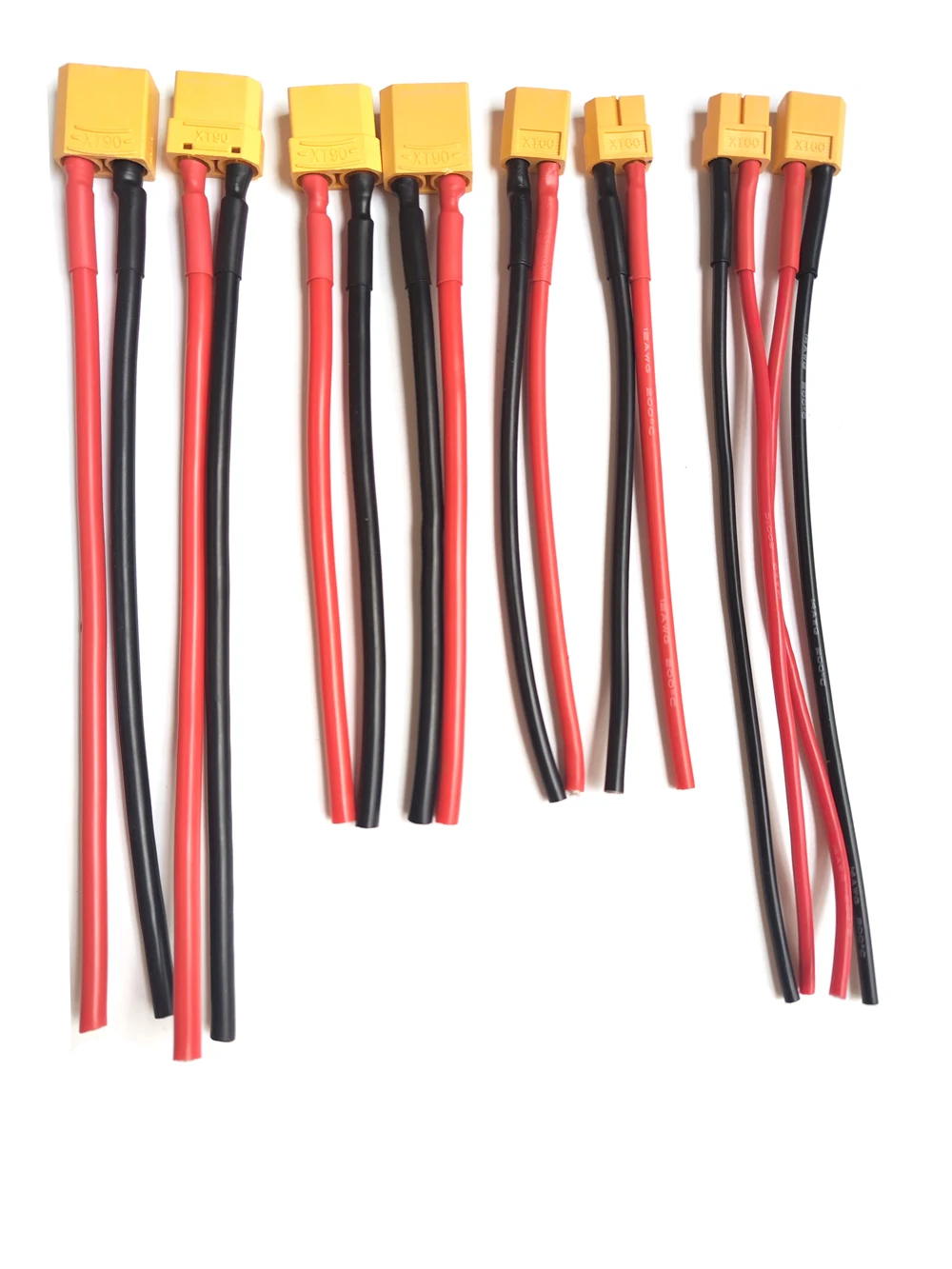 Câble XT90 10AWG Mâle-Femelle 30-60cm pour Batterie RC