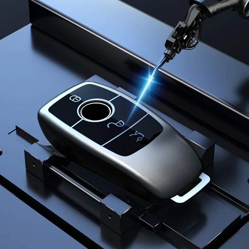 Luxury Car Remote Key Case Cover for Mercedes Benz - Stylish & Durable Protection