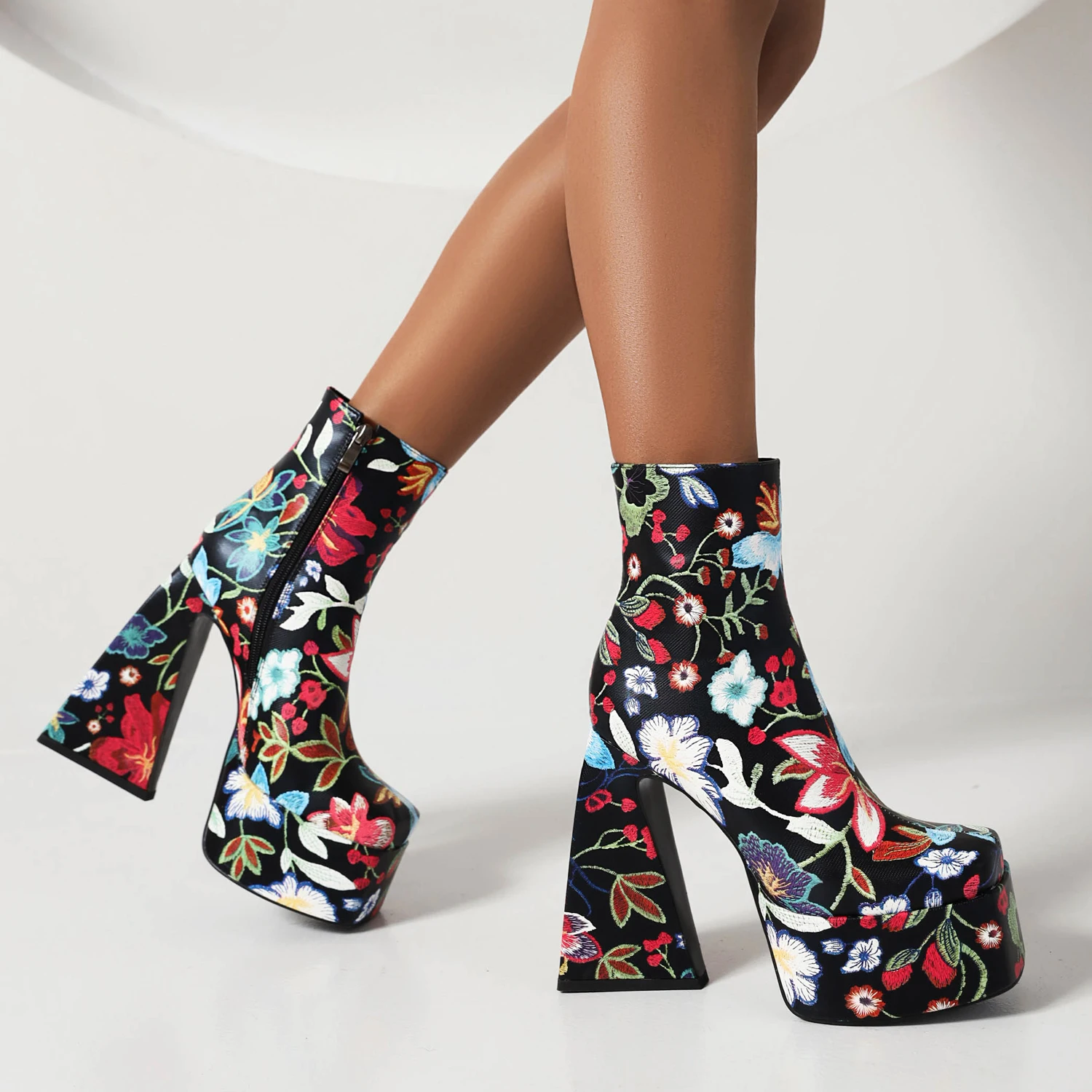 Elegant Sexy Flat Shoes For Party, Fashion Lace-Up Over-The-Knee Roman Boots Boot | ChicGrl