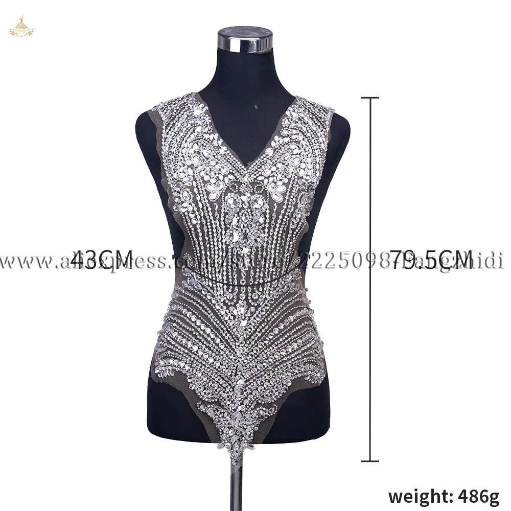 

FZD 1 пара серебряных кристаллов Стразы ткань женское шитье бисером свадебное платье стразы s аппликации для выпускного платья сделай сам