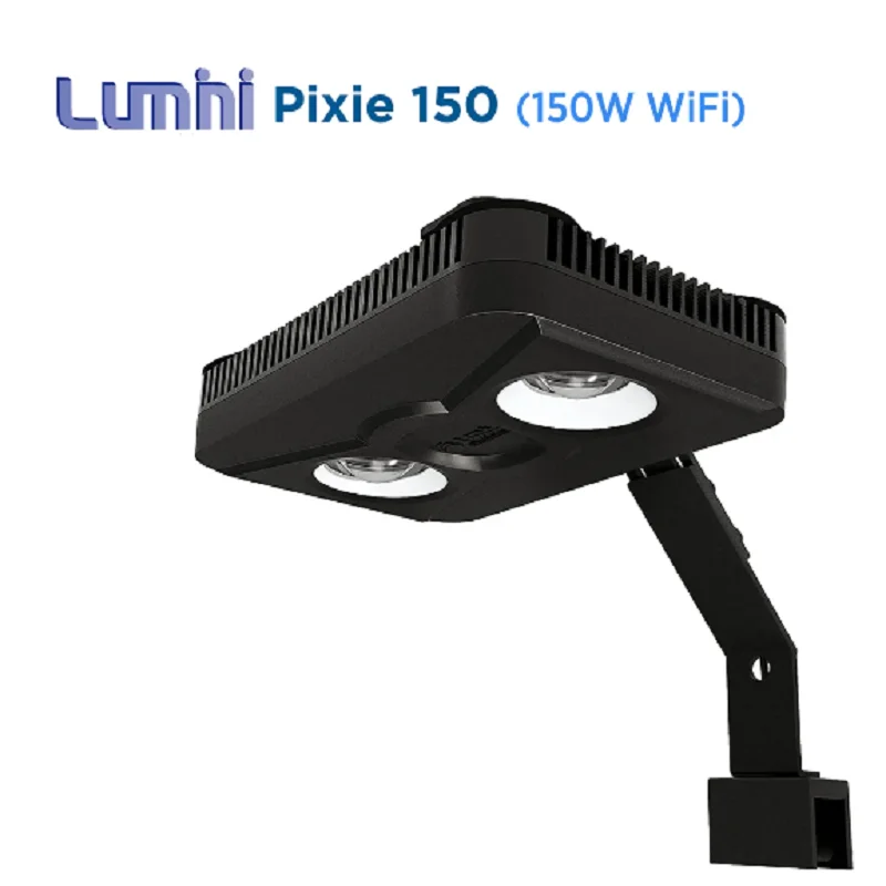 

Lominie Pixie 150W Programmable Remote WiFi Control Full Spectrum Saltwater LED Aquarium Light for Marine Coral Reef Fish Tank