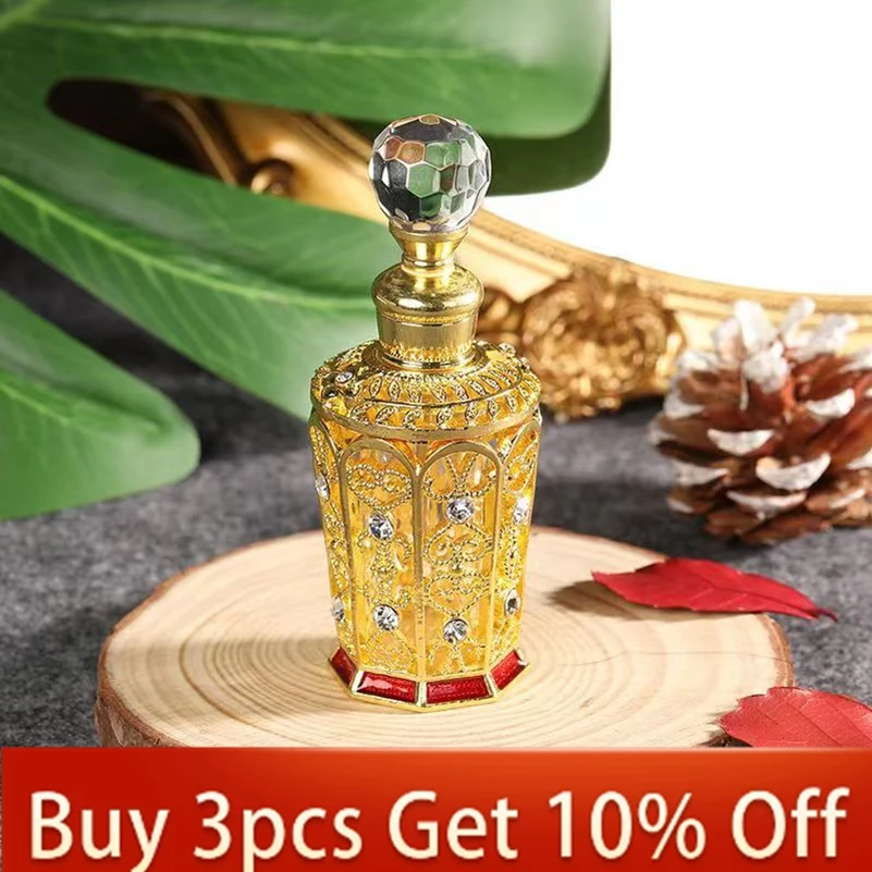 

12ml empty perfume bottle for Dubai perfume, essential oil, embroidery bottle, cosmetic water, glass bottle