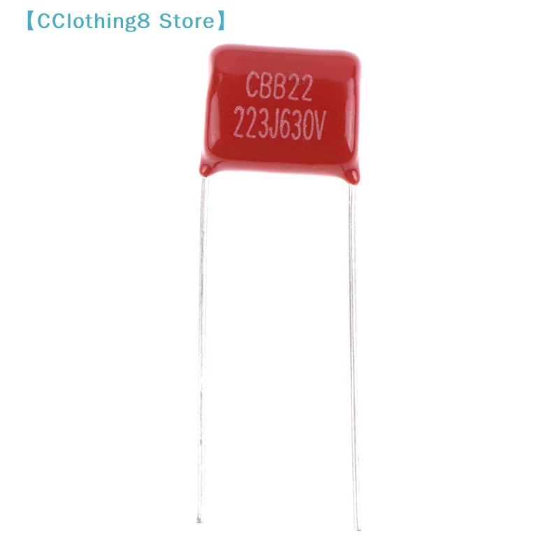 10Pcs Pro 223J 630V 22NF 0.022UF 커패시터 금속화 폴리프로필렌 기타 캡 CBB 일렉트릭 기타 베이스용 필름 캡【AliS8】