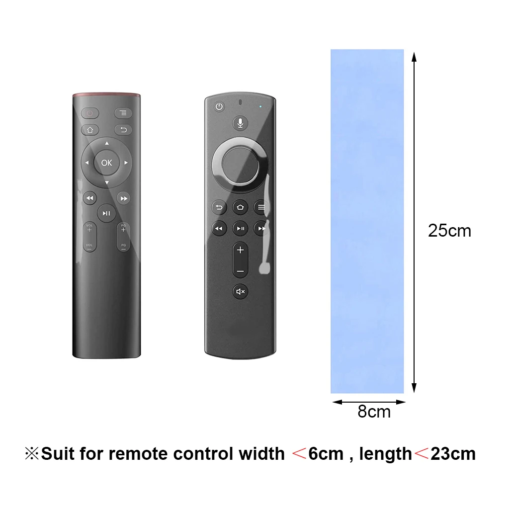 10PCS Shrink Wrap Bags Waterproof Remote Control Cover for Video TV Air Conditioner Remote Controller Protection 8*25cm 2