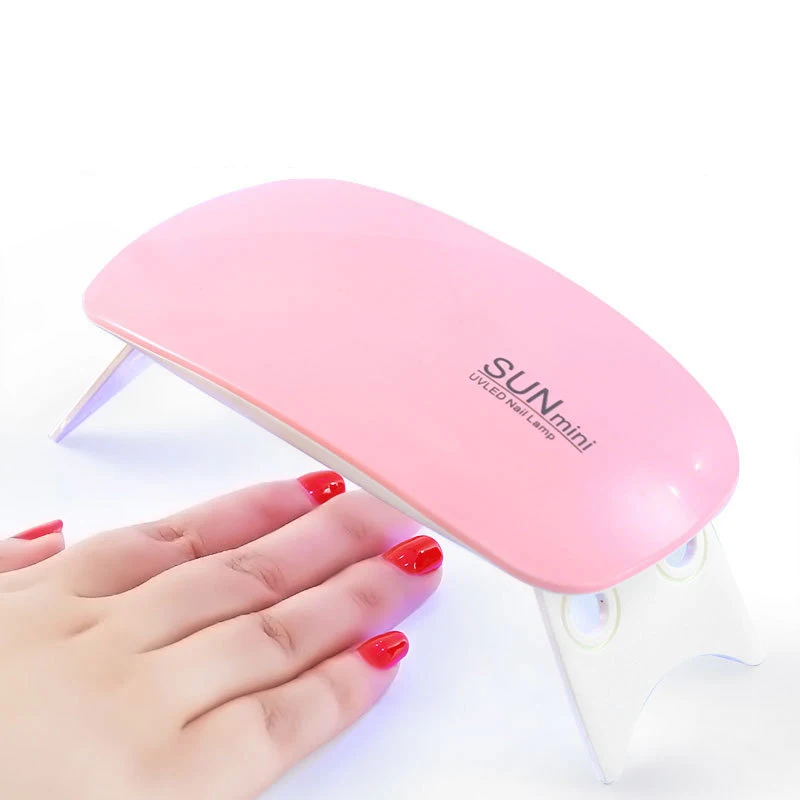 Poly Nail Gel Kit with 6W LED Lamp, All-In-One Set for Manicure, Semi-Permanent Extension Gel and Acrylic French Nails with Tool 4