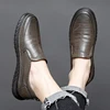 Golden Sapling Fashion Men's Loafers Leather Flats Classics Driving Shoes Platform Footwear Men Casual Formal Business Shoes 6