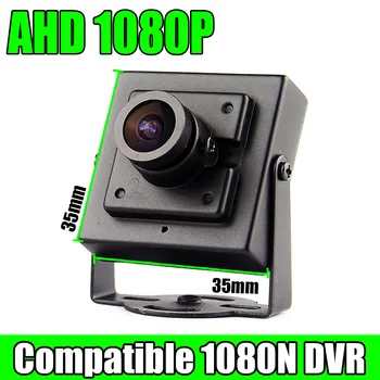 미니 금속 보안 CCTV AHD 카메라, 2MP 동축 디지털 HD, 가정 및 차량용, 2.8mm, 3.6mm, 12mm, 16mm 렌즈 650 필터, 브래킷 포함, 1080P