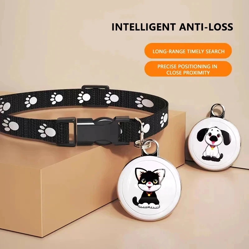 Pet GPS tracker Bluetooth compatible intelligent wearable waterproof locator for real-time tracking of dog and cat collars