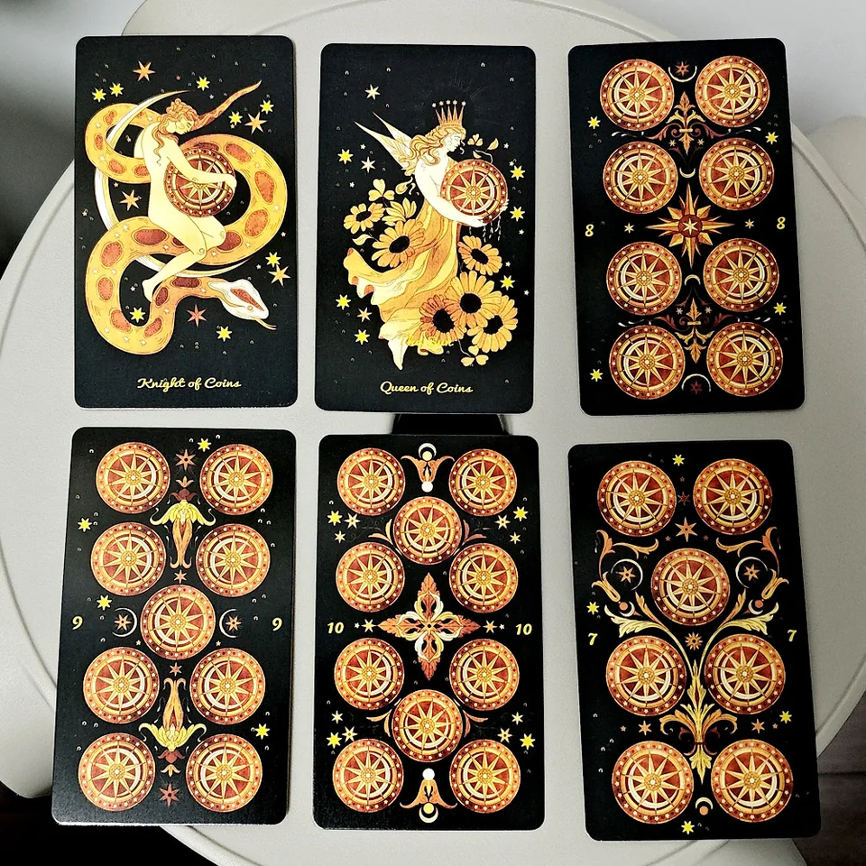オーロラタロット-スターが占いカードをガイドし、伝統的なマルセイユを探索する旅をしましょう。10.3x6cm, 78個 - AliExpress