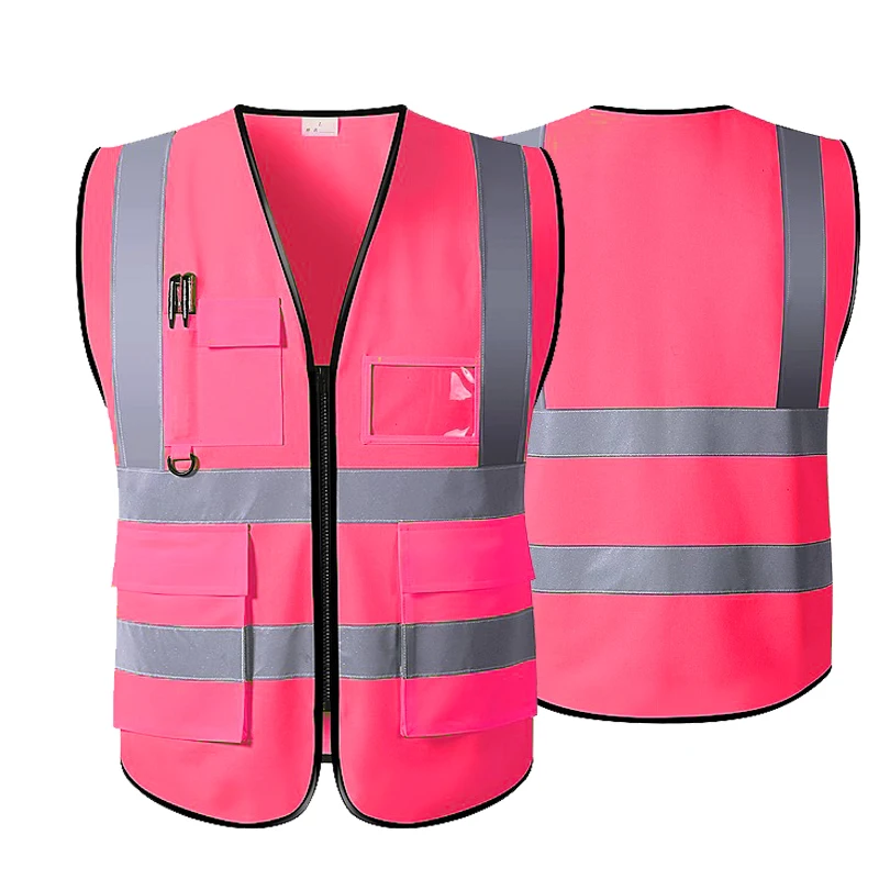 Jk Safety Mesh Vest Women's ANSI Class Safety Vest Neon Yellow