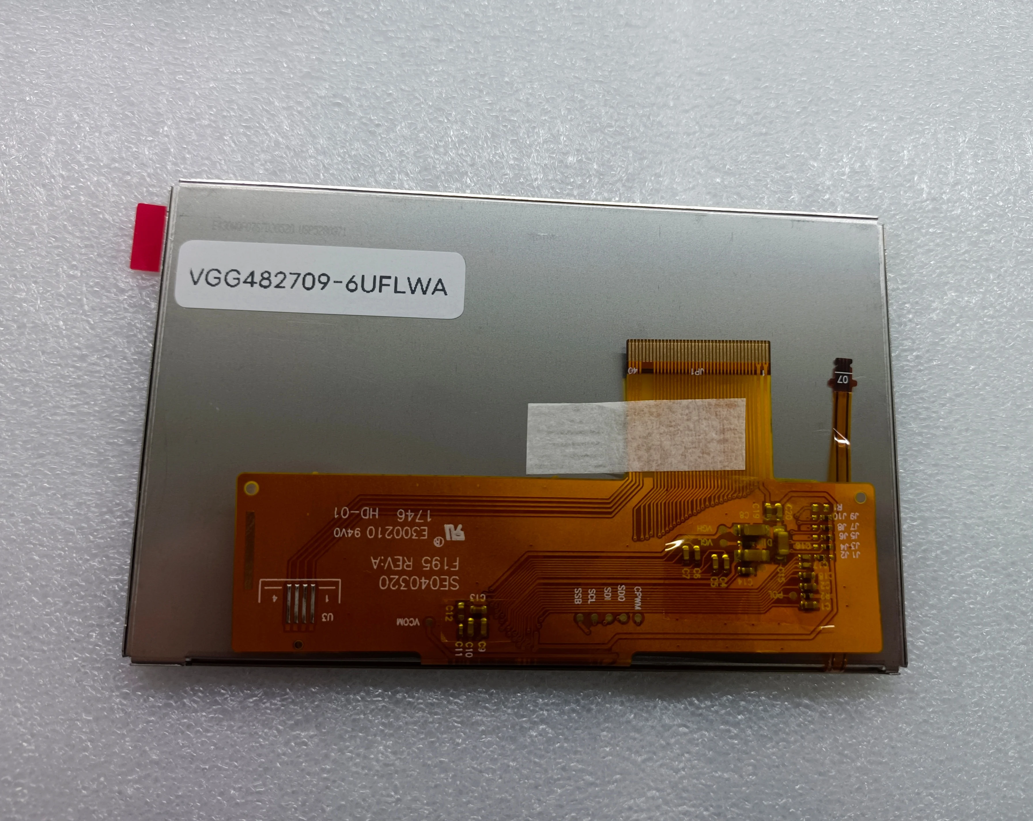 4.3-inch LCD screen VGG482709-6UFLWA Vogler paver side control display Please confirm the model to purchase