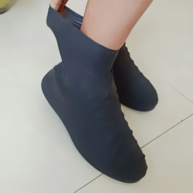 Thick Rain Shoe Covers Rainday Non-slip Shoe Covers Sand-proof Silicone Rain Comfortable shoe covers