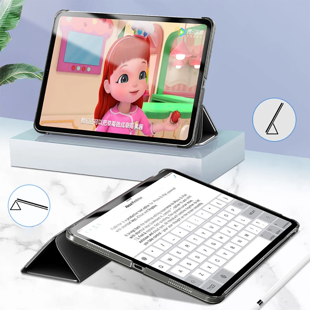 Enhanced Tablet Case with Smart Cover Design