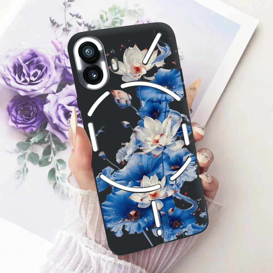 Floral Butterfly Design Soft TPU Phone Case