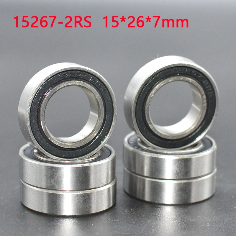 Set of 10 Precision Ball Bearings for Bicycle Frame Pivot Repair, 15x26x7mm
