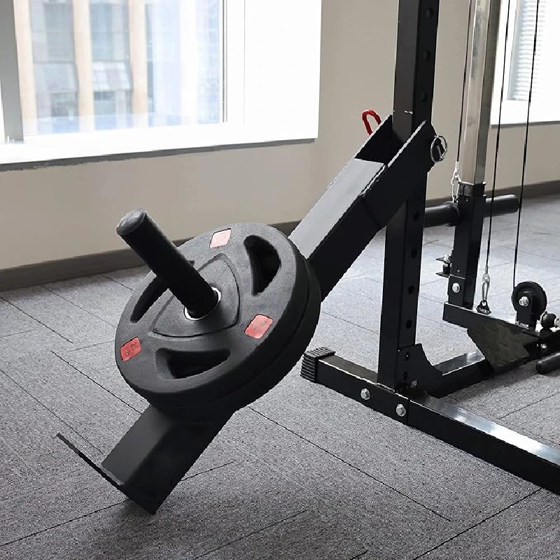 FAGUS H Multi Use Belt Squat Attachment,Adjustable Length Belt Squat System, Fits For 3''X3'' Or 2''X2'' Power Racks And 1/2'' Or 5/8'' Holes,Belt Squat Machine,Lever Lifting Belt,Lever Arms