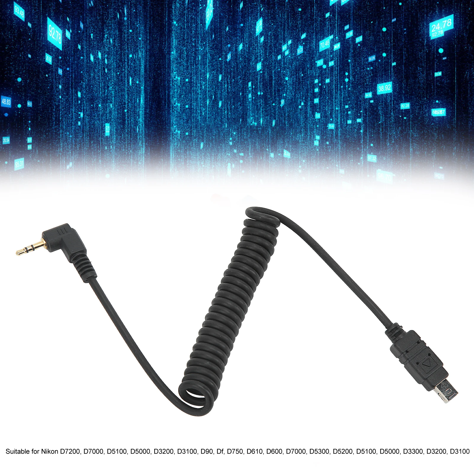 Shutter Release Cable Cord Wired Remote Control Switch Compatible For Nikon D7500 D7200 D7100 D7000 D5600 - View #11