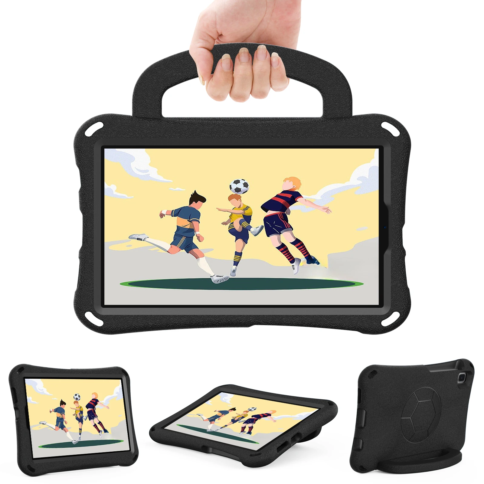 Lightweight Shockproof Tablet Cover with Handle Stand