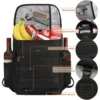 Travel Cooler Backpack Waterproof Insulated Ice Chest Backpack Thermal Leakproof Cooler Lunch Backpack for Picnics Camping Hikin 2