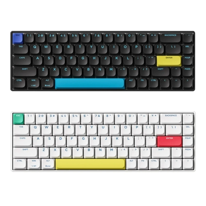 

Wireless Mechanical KeyboardsSuitable for Designers and Writers RGB Backlits