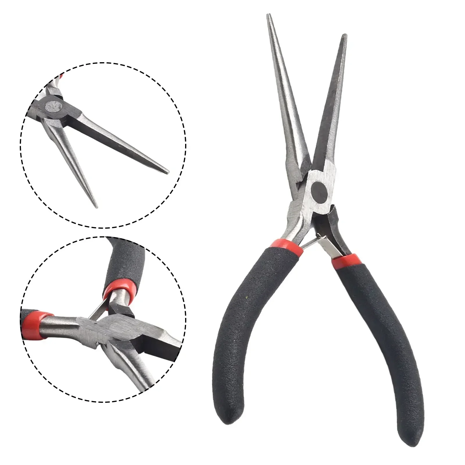 Mini Long Needle Nose Pliers Precision Wire Plier Repair Tool Beading Make 150mm For Electronic Industry Repair 2