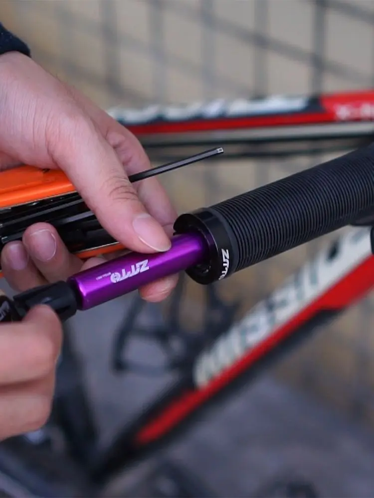 ZTTO AMZ-BSBT1G2 Kit Riparazione Rapida Tubeless Per MTB E Bici Da Strada - Strumento Nascosto Nel Manubrio - 2