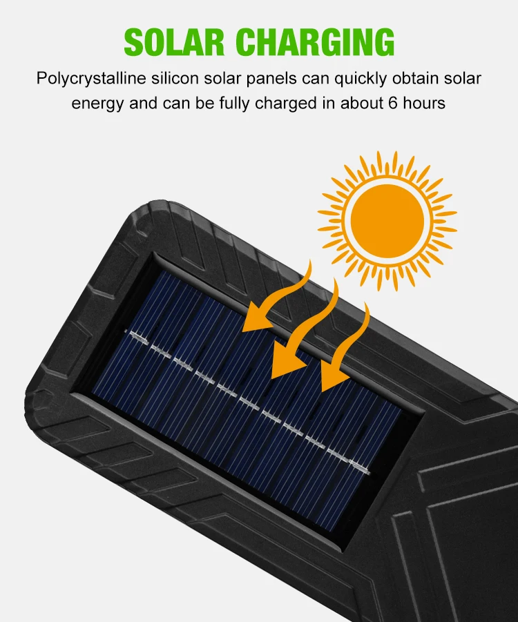 Description Picture 5 of itemOutdoor Solar Lights Motion Sensor Waterproof Wall Lamp Sunlight Lighting Garden Solar Powerful Street Light With Remote Control