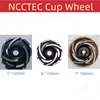 NCCTEC 5'' 6'' 7'' Diamond Turbo Row grinding cup wheels | 125 150 180mm Cyclone Concrete Polishing disc disk | Arc segments