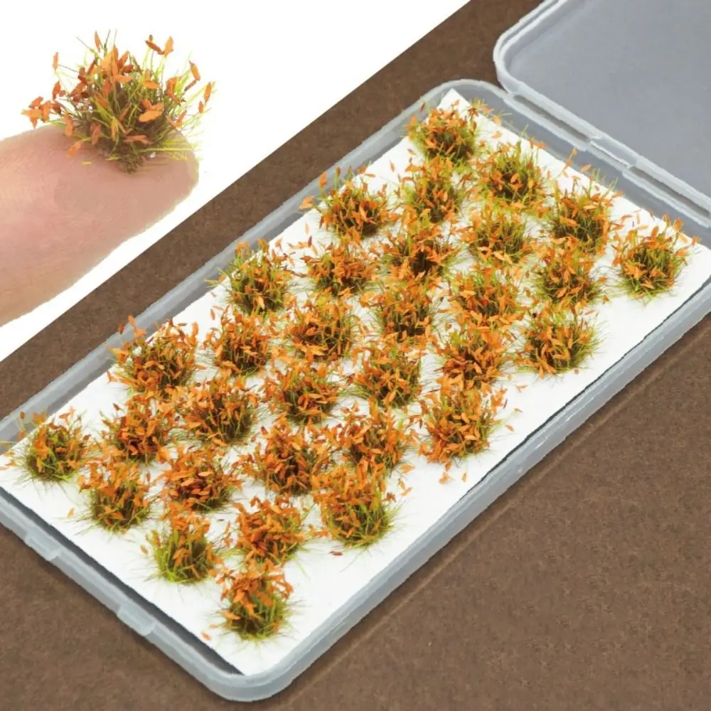 Sharp Leafed Grass Clusters Model Artificial Grass Model Making Miniature Grass Bushes Resin Railway Train Small Grass Model