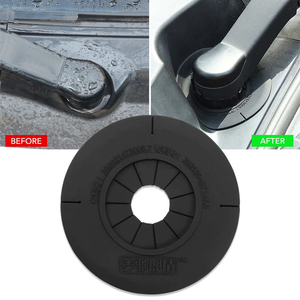 Car Wiper Arm Hole Protective Cover For Mitsubishi Outlander Lancer 10