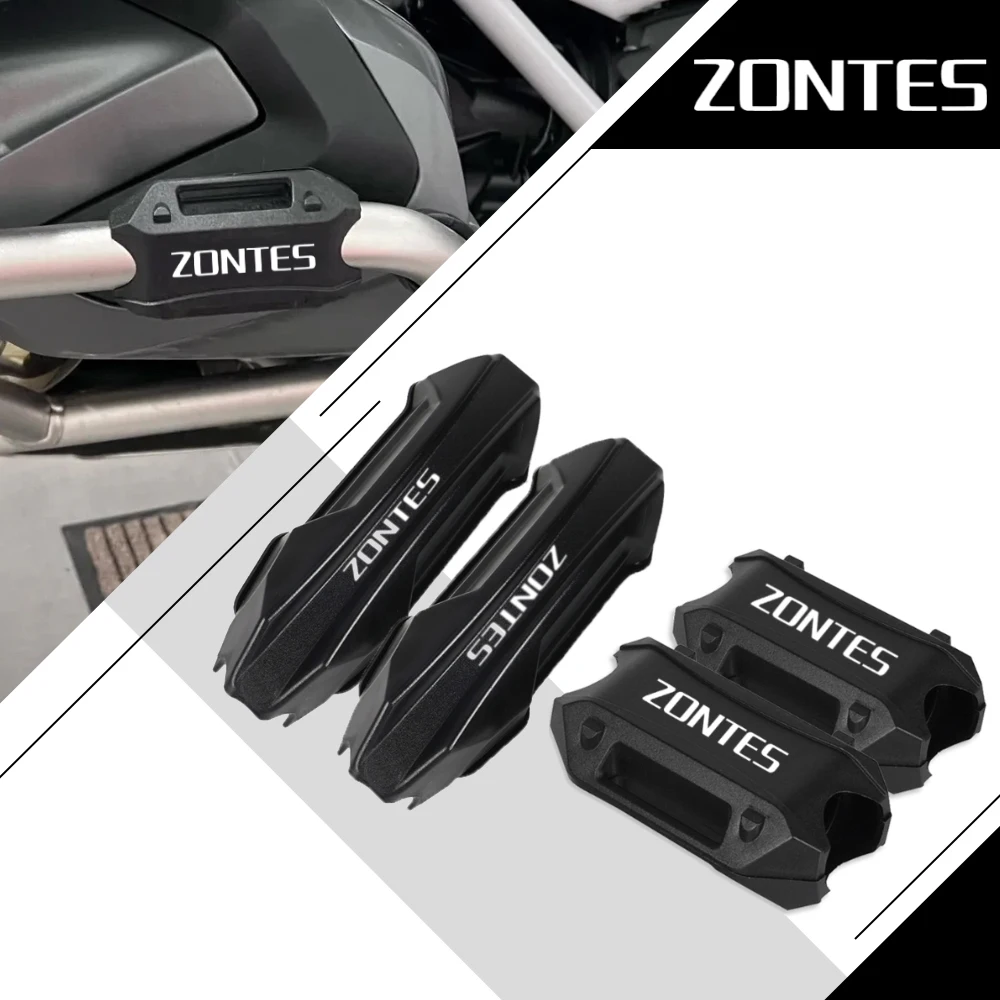 Fit For ZONTES Zontes 350E 368E Motorcycle Engine Guard Highway Crash Bar Frame Protection Bumper FOR 350 E 368 E Accessories - 201355758