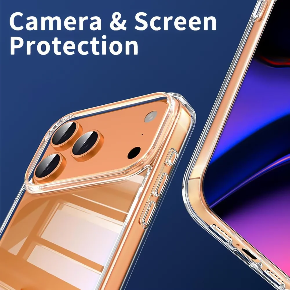Ultra Thin Clear Soft Phone Case - Anti-Yellow Silicone Protector Cover