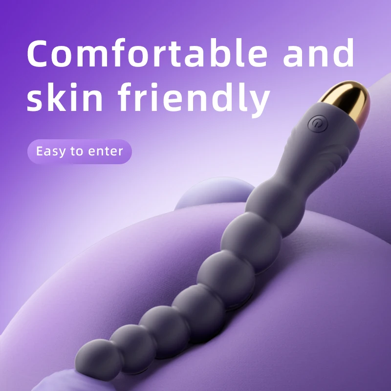 10 Speed Anal Plug Vibrator for Men Women