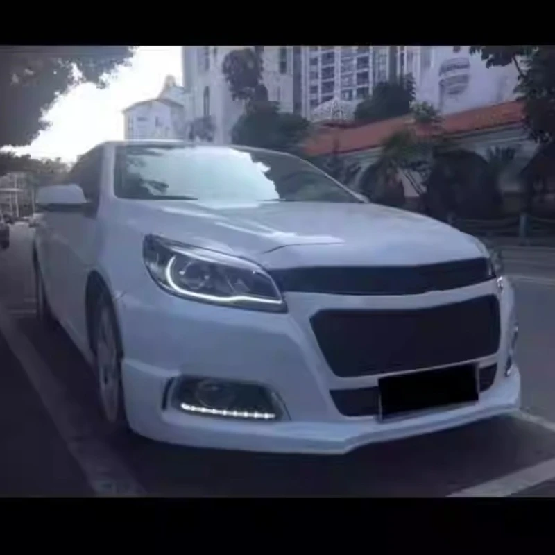 Unpainted Front Bumper for Chevrolet Malibu 2012 2013 2014 2015 Modified New Style Car Body Kit