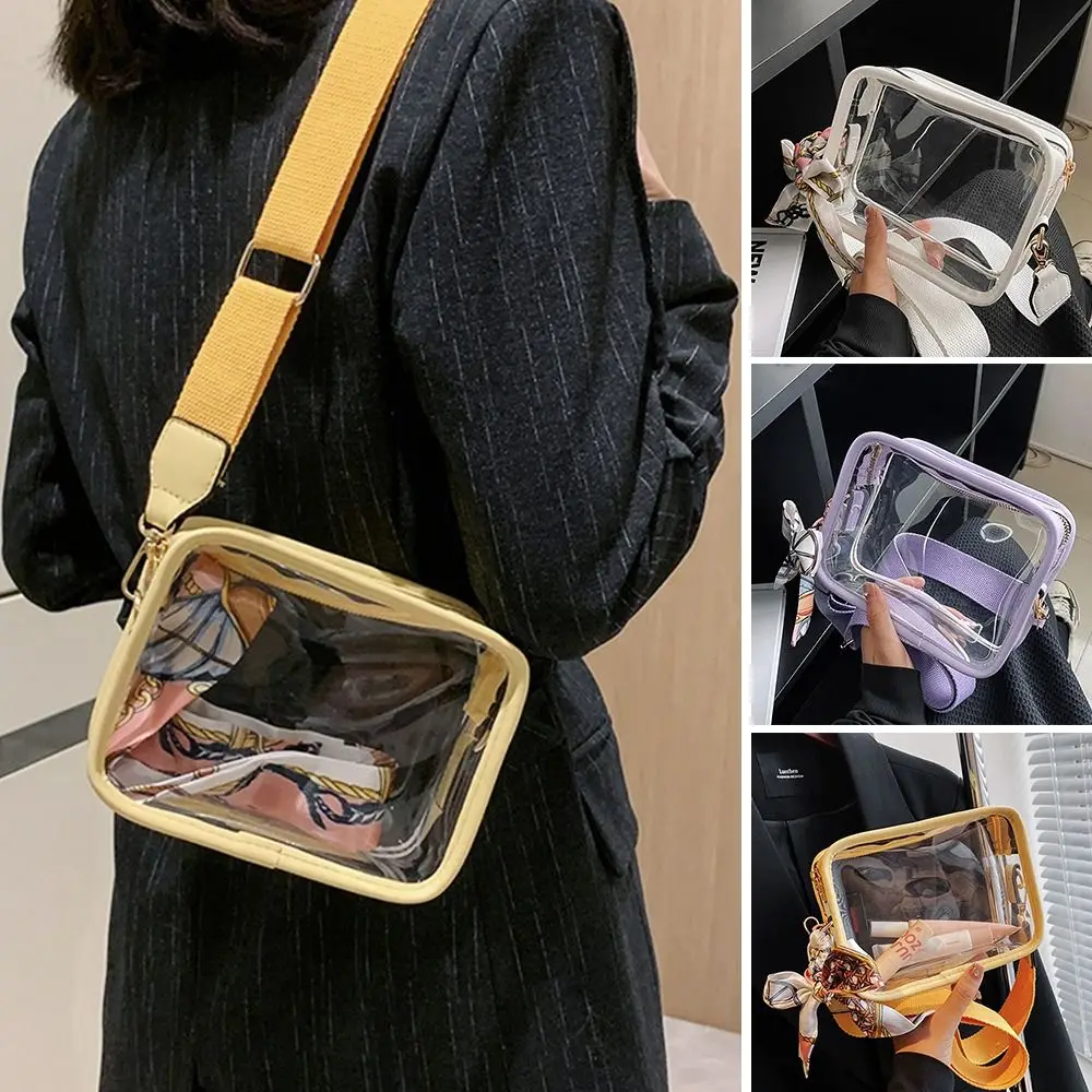 

Girls Jelly Transparent Crossbody Bag Handbag Shoulder Bag Messenger Bag
