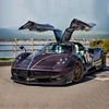 1:32 Pagani Huayra Dinastia Alloy Racing Car Model Diecasts Metal Toy Sports Car Model High Simulation Sound and Light Kids Gift 1