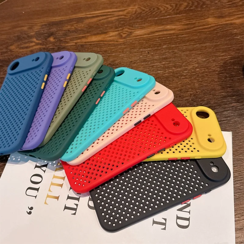 Breathable Cooling Soft Silicone Heat Dissipation Phone Cover