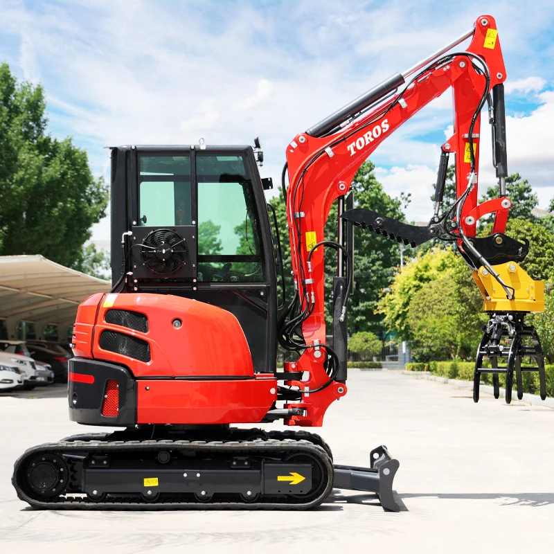 Kit Escavatore Idraulico 3in1 - 177 Pezzi - Trasformabile In Gru O Caricatore