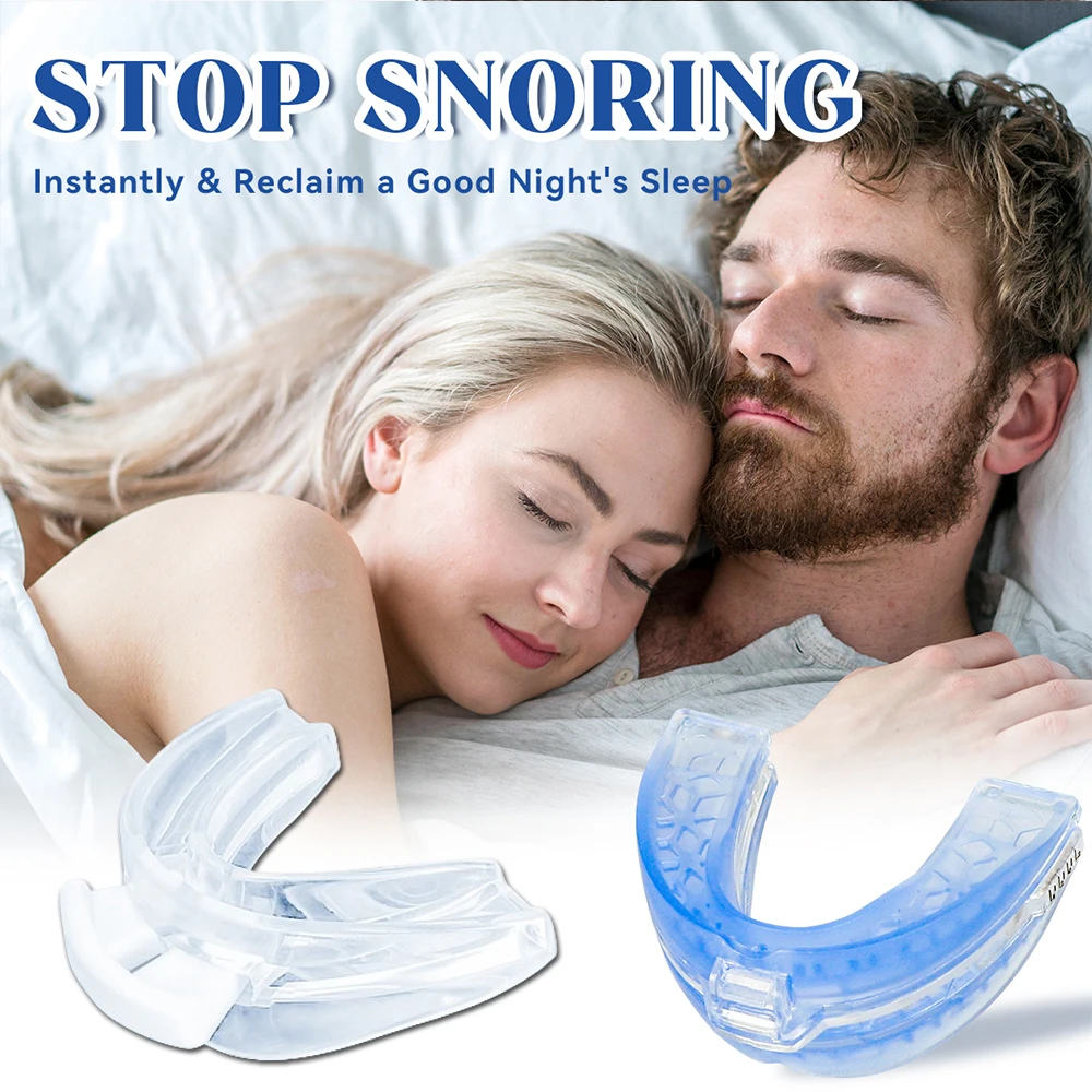 Anti Snoring Bruxism Mouth Guard Improve Sleeping Teeth Bruxism Sleep Aid Anti-Snore and Apnea Device To Stop Snoring