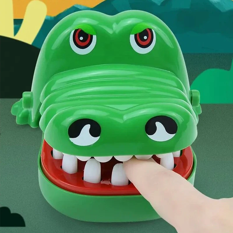 Crocodile Teeth Alligator Biting Finger Dentist Games Funny For Party And Children Game Of Luck Pranks creativity Toys For Kids prank toys joke toys crocodile toys childrens toys