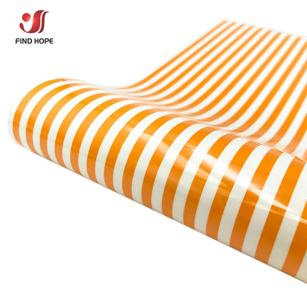 Striped Stars Pattern Heat Transfer Vinyl for Apparel and Accessories