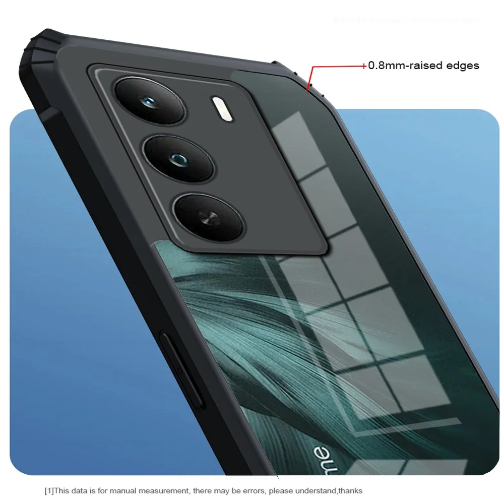 Clear Acrylic Back Cover with Camera Protection - Phone Shell Case
