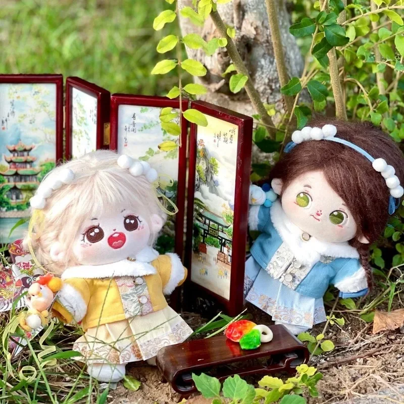 20cm cotton doll clothing set cute doll Ming made Hanfu series 4