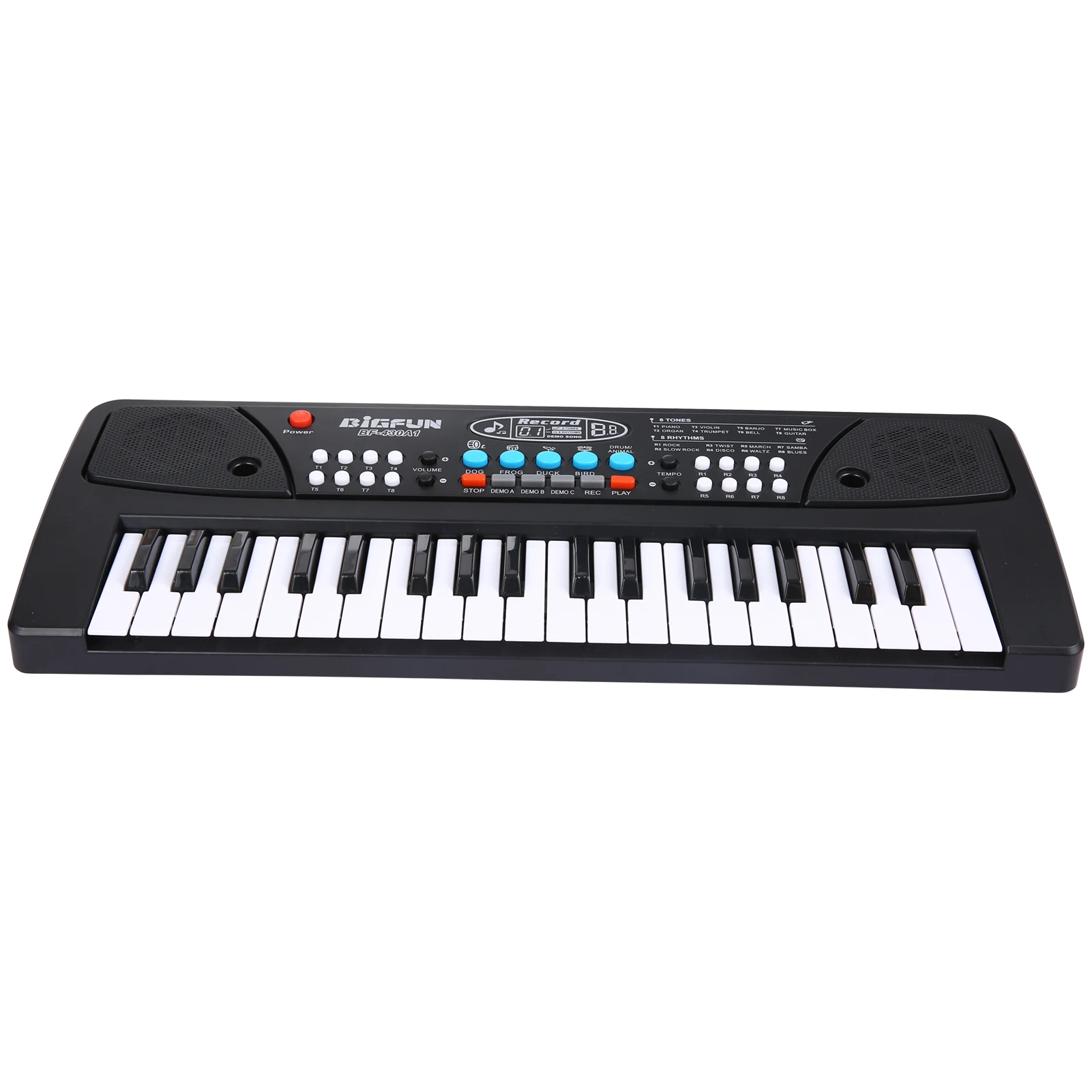 Henniu Piano eletrônico com teclado eletrônico de 37 teclas piano