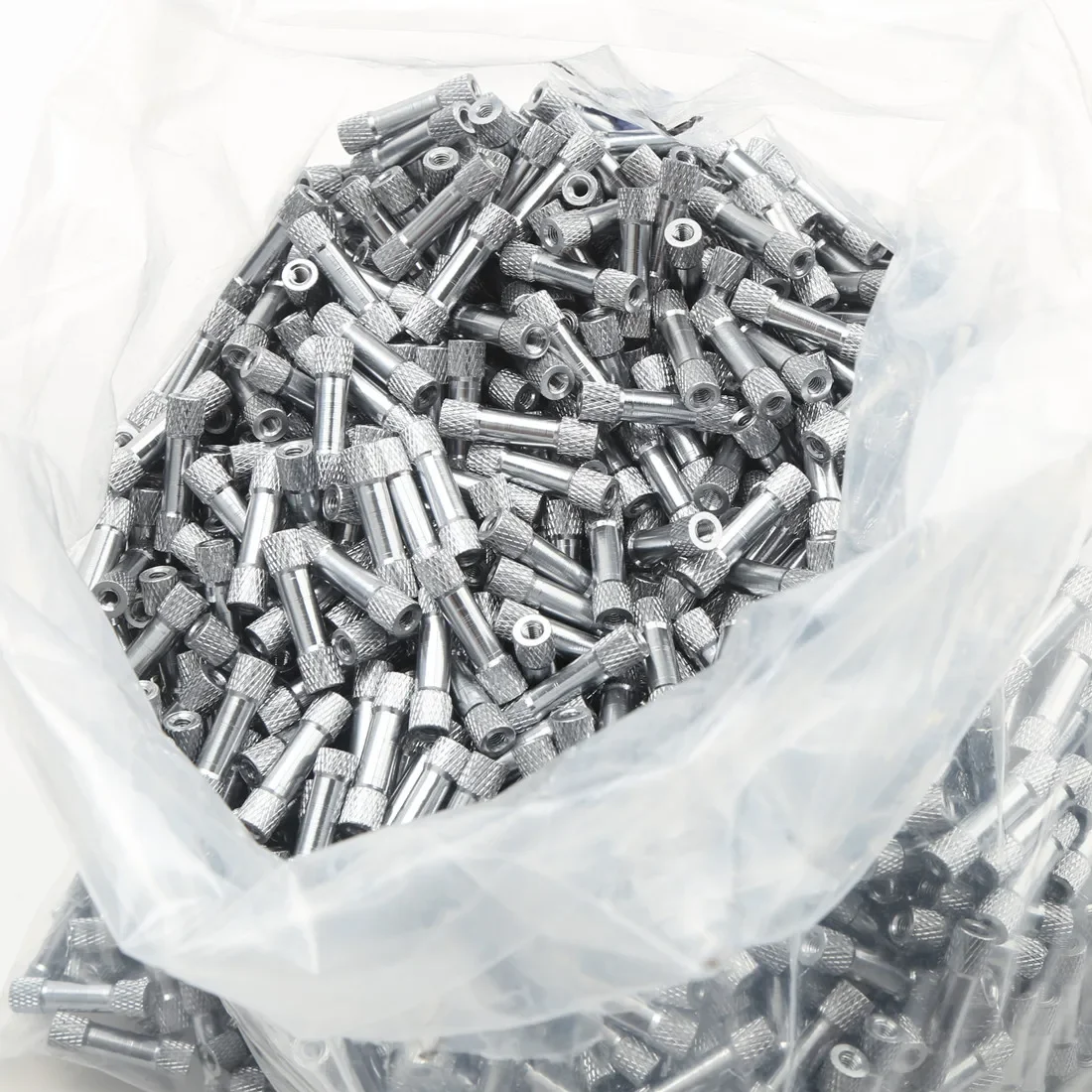 10-Pack Silver Aluminum Round Standoff Spacer Rods - M3 Sizes