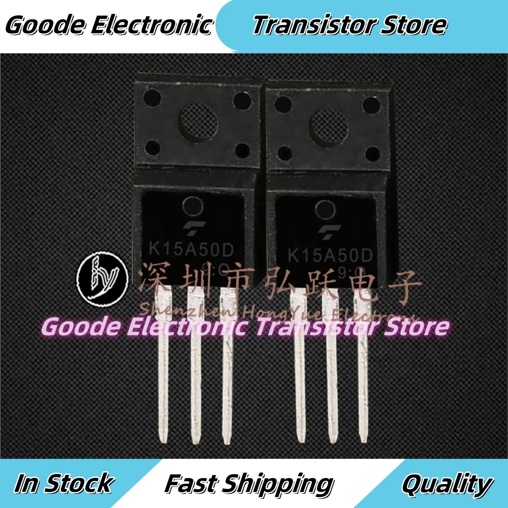 10PCS TK15A50D K15A50D TO-220F 15A 500V Best Quality Guarantee ping
