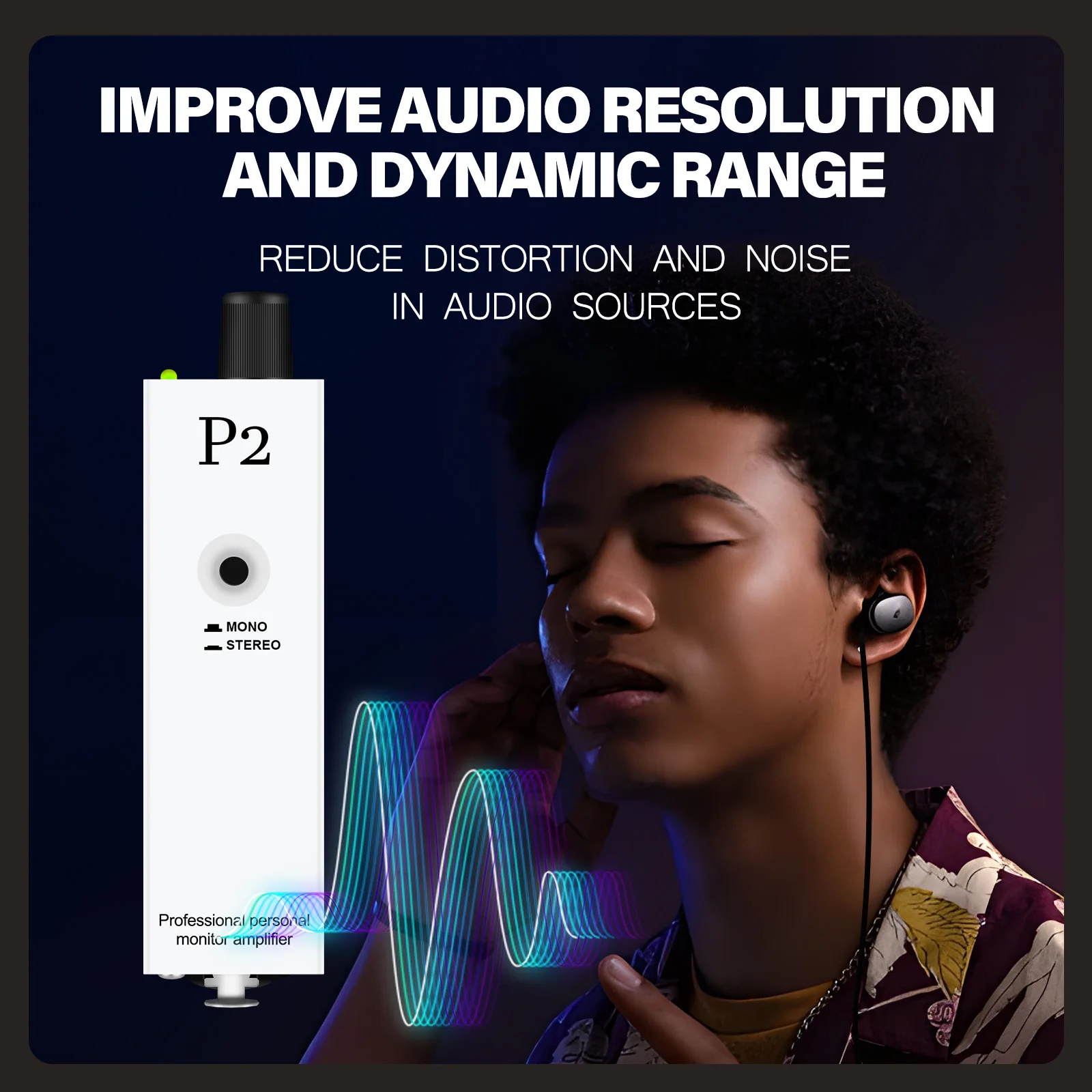 P2 Headphone Amplificador, Amplificador