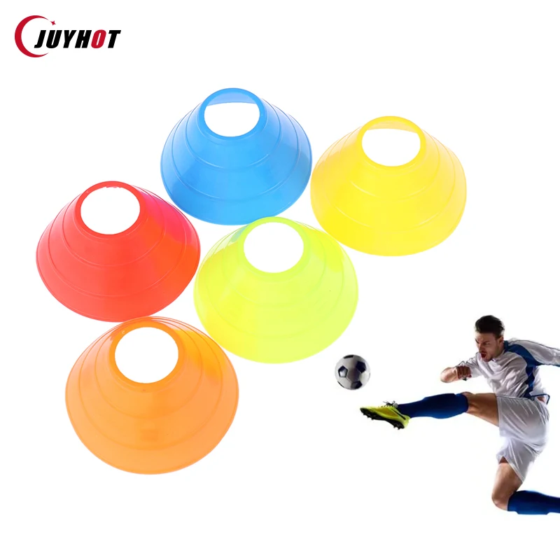 

1Pc Soccer Cones With Holder Mark Disk Agility Drills Cones Multi-Sport Training Cones Marker Discs For Soccer Basketball